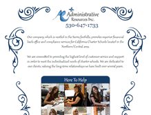 Tablet Screenshot of adminres.com